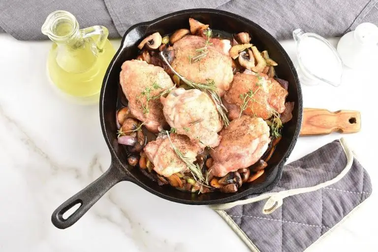 Step 5 - Quick One Pan Coq Au Vin Blanc
