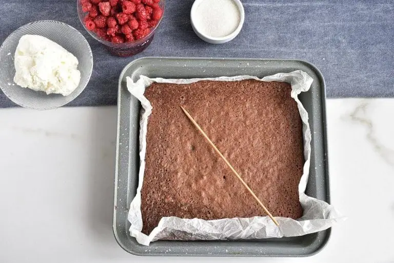 Step 3 - Raspberry Brownie Cheesecake Trifles