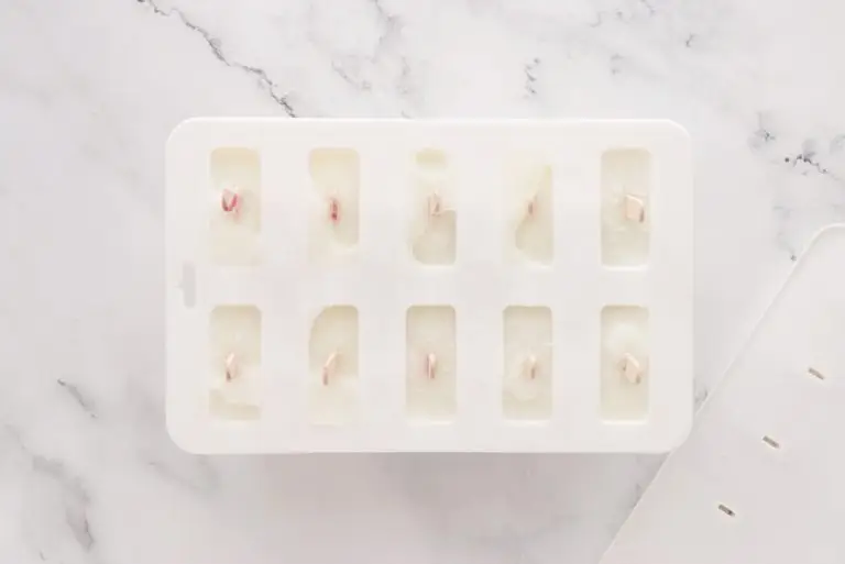 Step 6 - Red White and Blueberry Popsicles