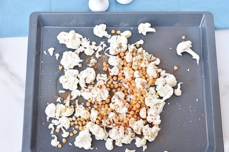 Step 2 - Roasted Cauliflower & Chickpea Soup