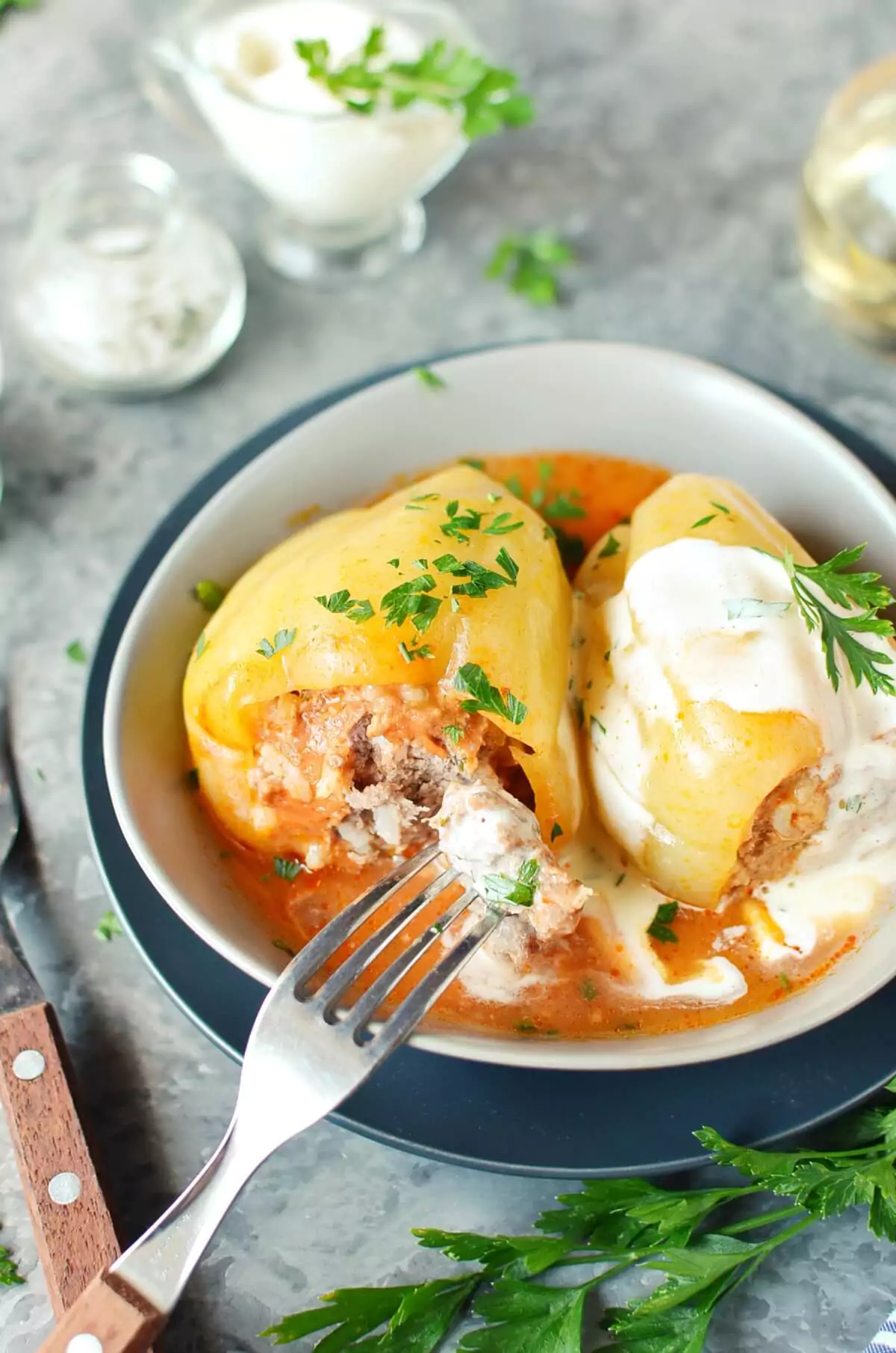 Romanian Stuffed Peppers (Ardei Umpluti)