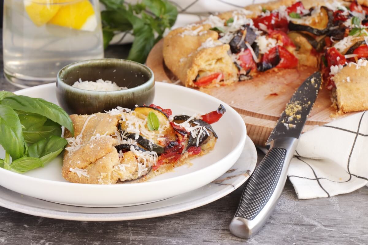 Rustic Roasted Vegetable Tart