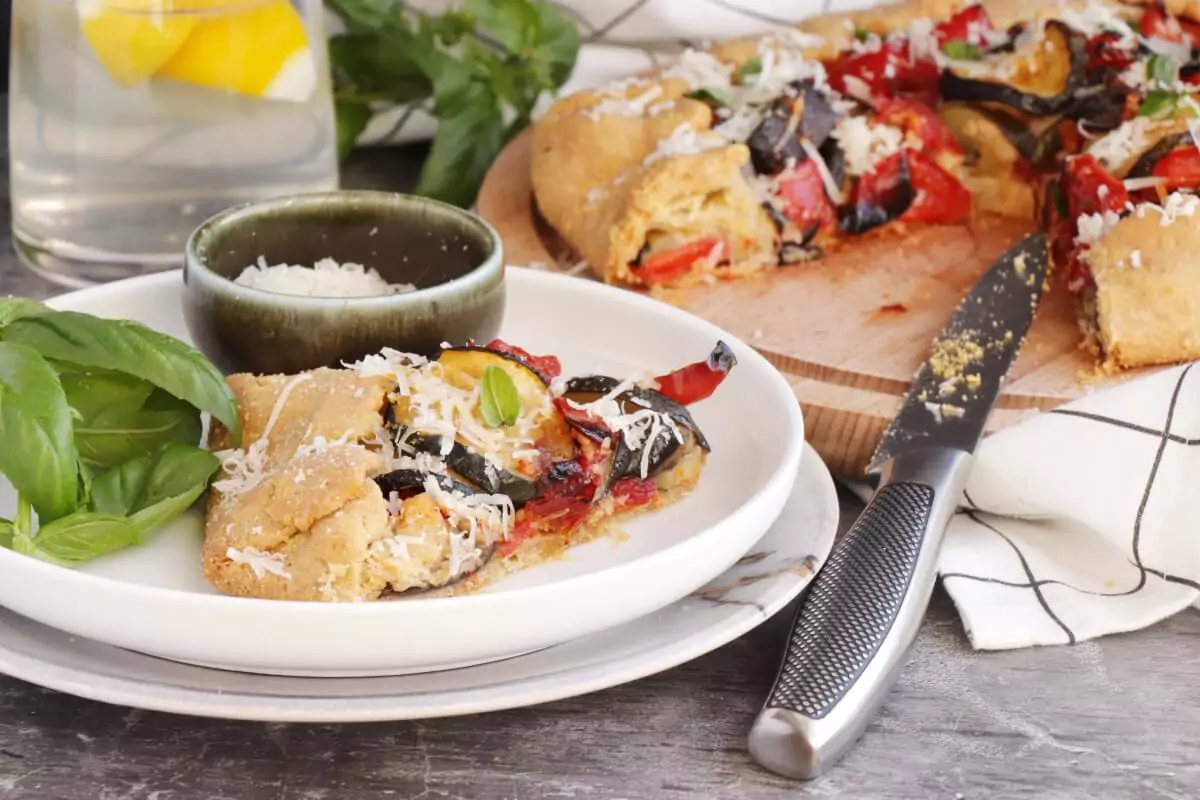 Rustic Roasted Vegetable Tart