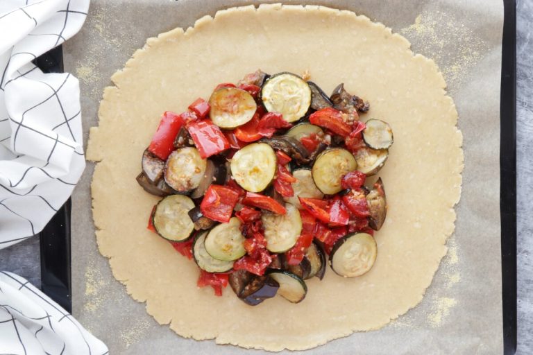 Step 5 - Rustic Roasted Vegetable Tart