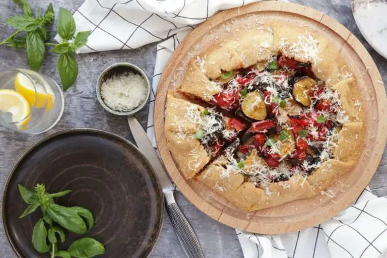 How to serve Rustic Roasted Vegetable Tart
