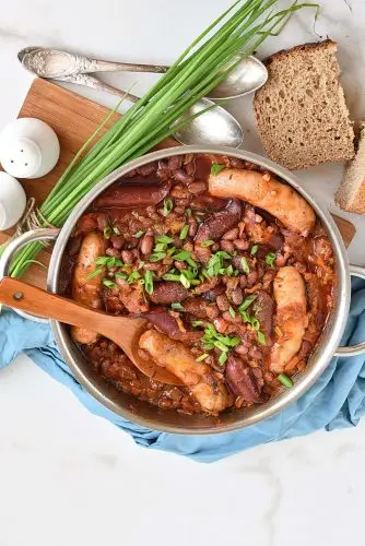 Sausage & Bean Casserole