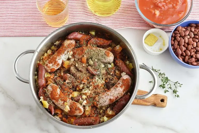 Step 4 - Sausage & Bean Casserole