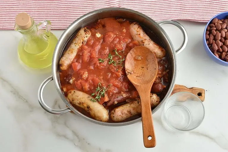 Step 5 - Sausage & Bean Casserole