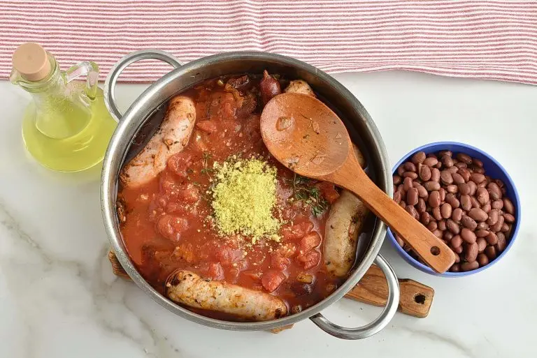 Step 5 - Sausage & Bean Casserole