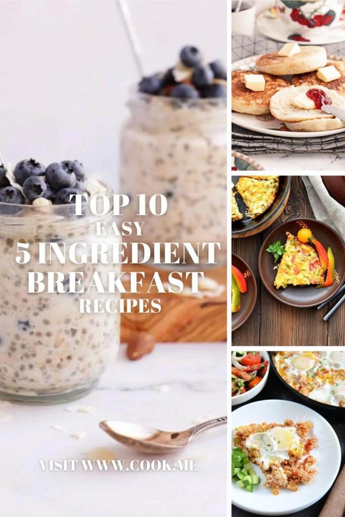 5 Ingredient Breakfast Recipes