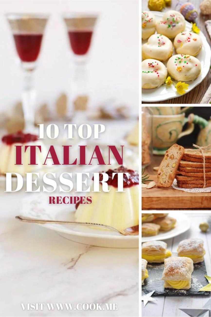 TOP 10 Italian Dessert Recipes - Top 10 Italian Desserts - Italian Desserts We Love