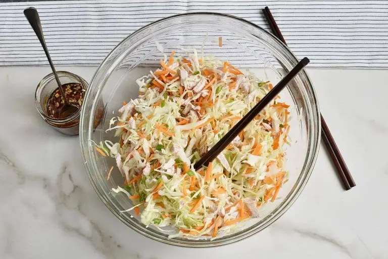 Step 5 - Thai Chicken Salad Wonton Cups