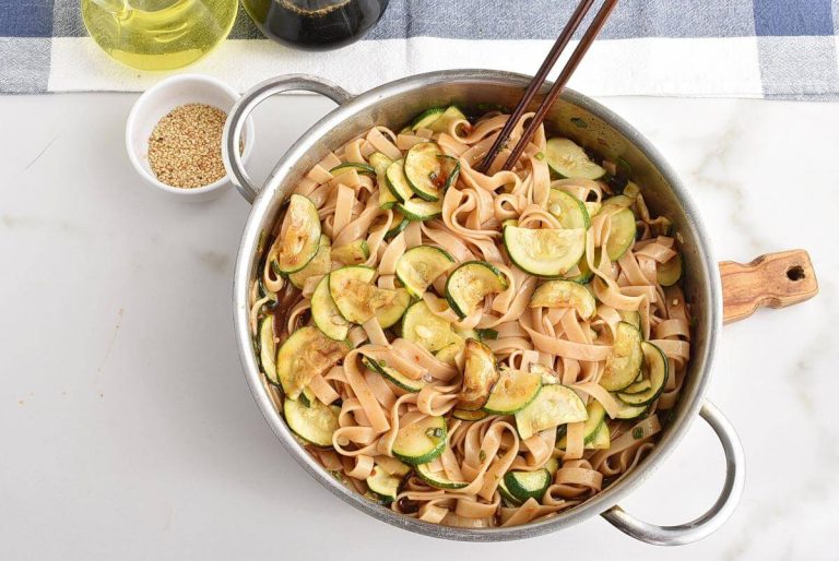 Step 4 - Thai Zucchini Noodles