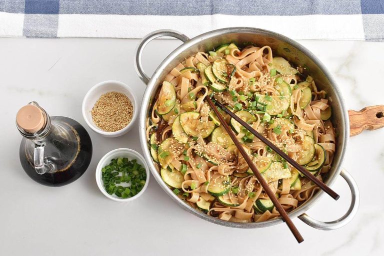 Step 5 - Thai Zucchini Noodles