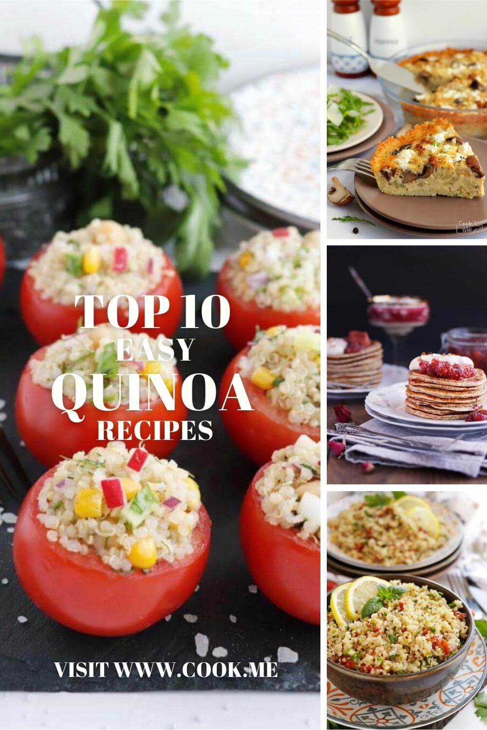 Top 10 Easy Quinoa Recipes Cook.me Recipes