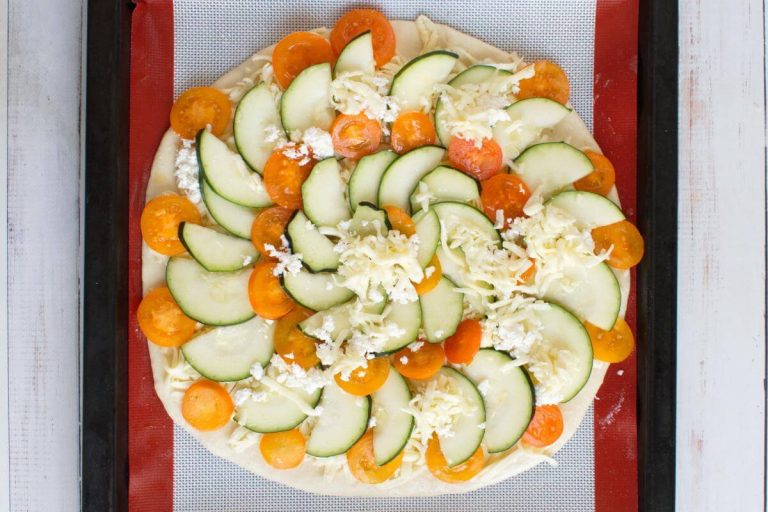 Step 5 - Best Zucchini Pizza