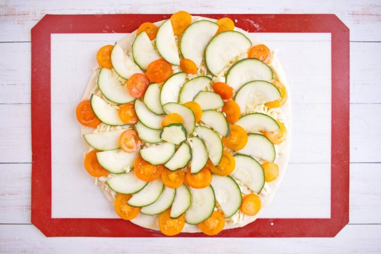 Step 4 - Best Zucchini Pizza