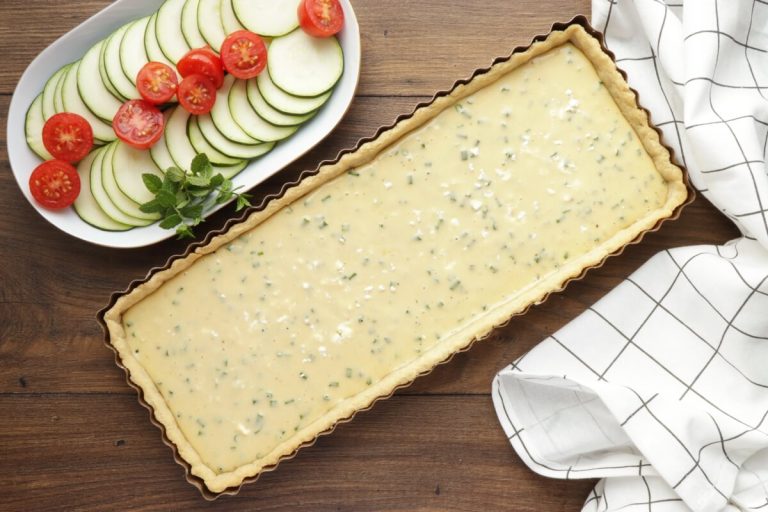 Step 9 - Zucchini Tart