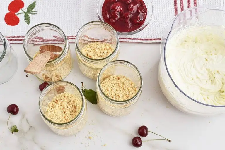 Step 3 - Cherry Cheesecake Dessert Jar