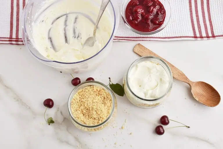 Step 3 - Cherry Cheesecake Dessert Jar