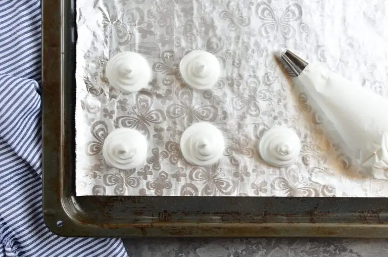 Step 5 - Almond Meringue Ghost Cookies