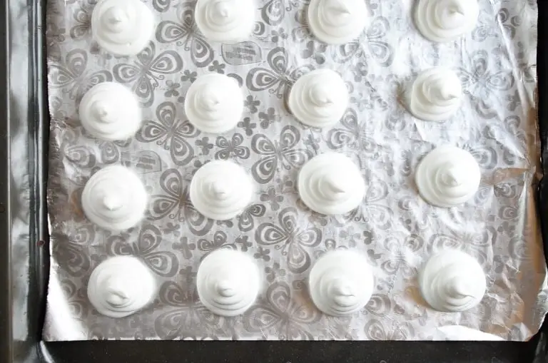 Step 6 - Almond Meringue Ghost Cookies