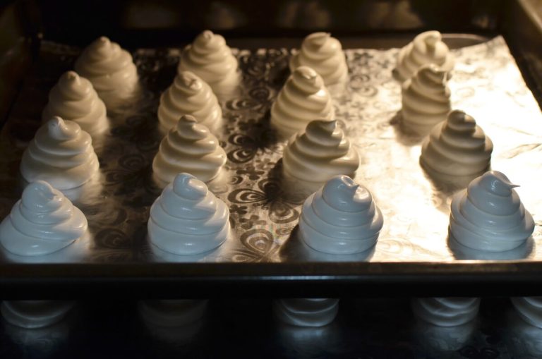 Step 7 - Almond Meringue Ghost Cookies