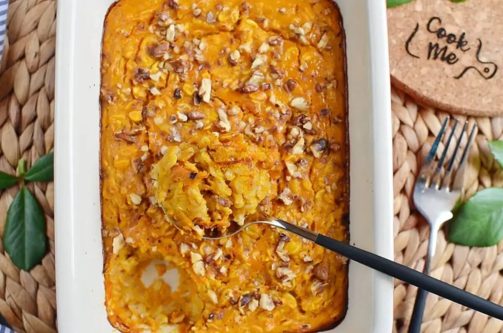 Baked Pumpkin Oatmeal