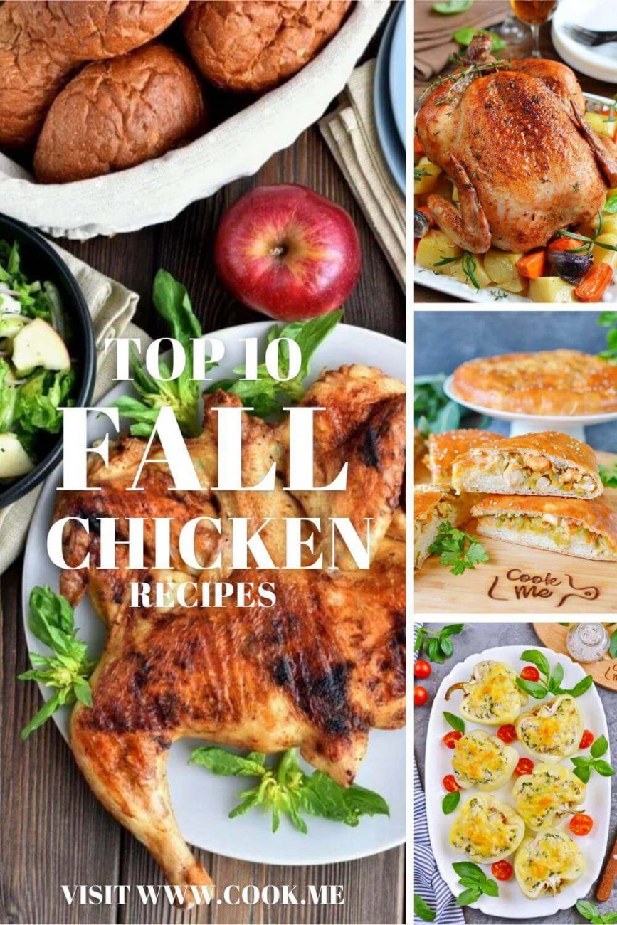 Best Fall Chicken Recipes - Easy Fall Chicken Recipes - Cozy Fall Chicken Recipes