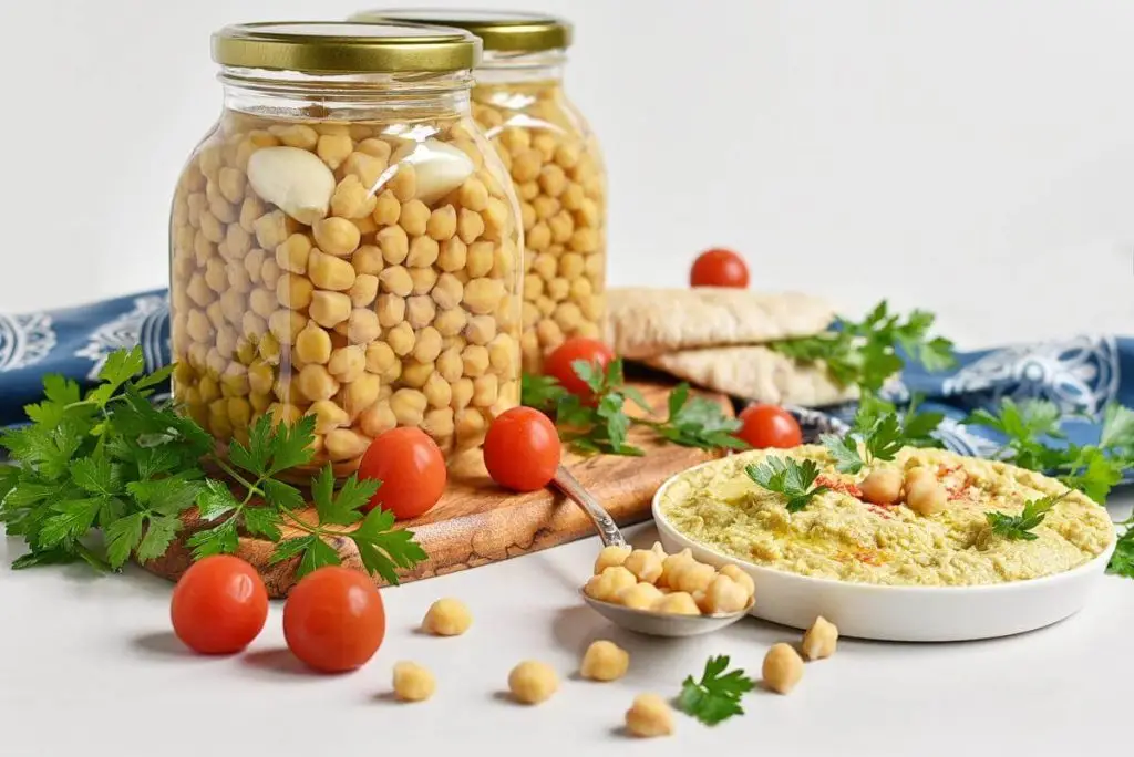 Canning Chickpeas