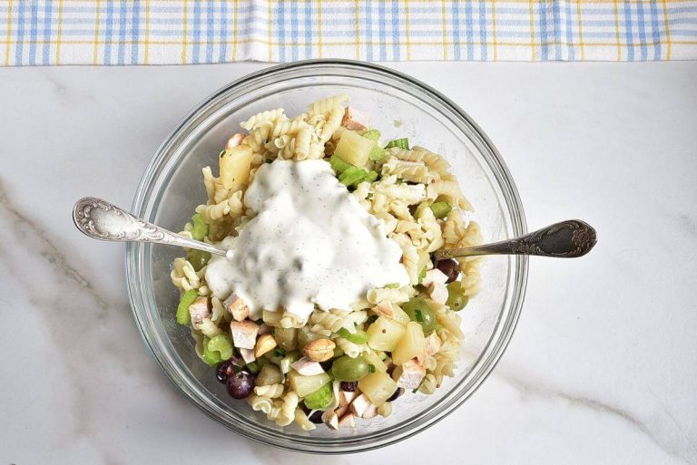 Step 4 - Cashew-Chicken Rotini Salad