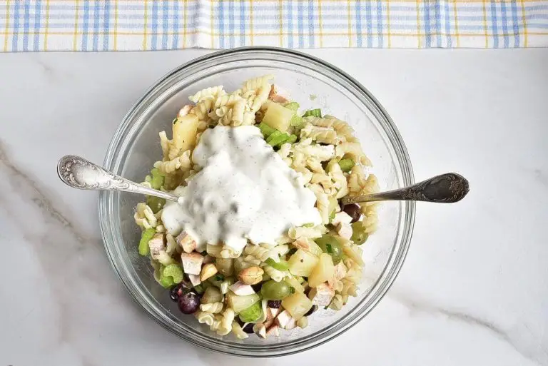 Step 4 - Cashew-Chicken Rotini Salad