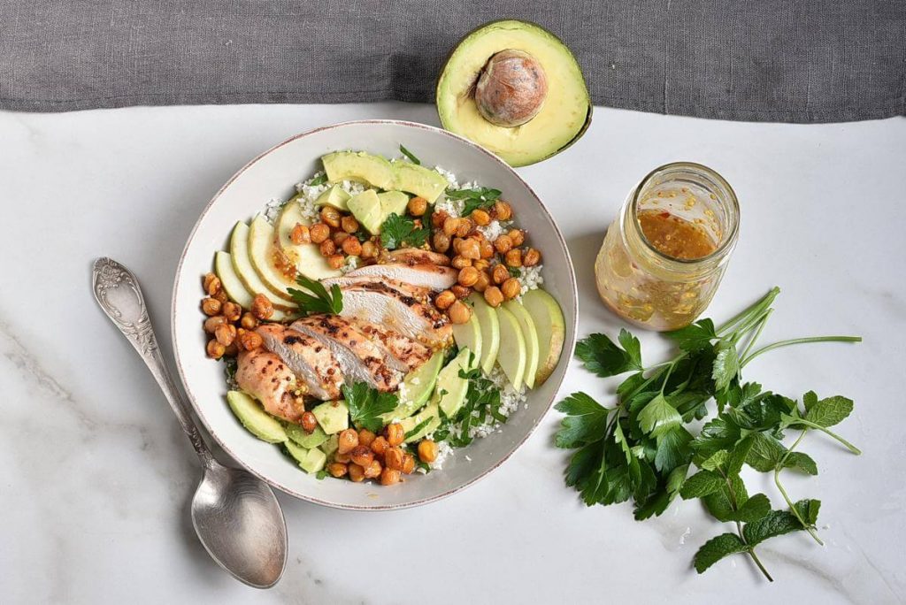 Chickpea Salad with Chicken, Apples, & Avocado recipe - step 7