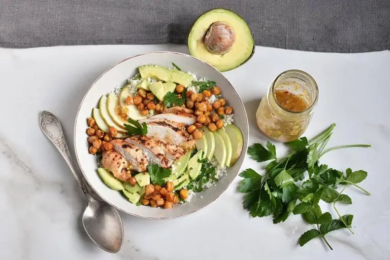 Step 7 - Chickpea Salad with Chicken, Apples, & Avocado