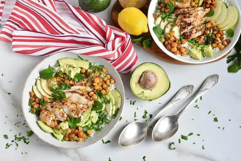 Step 8 - Chickpea Salad with Chicken, Apples, & Avocado