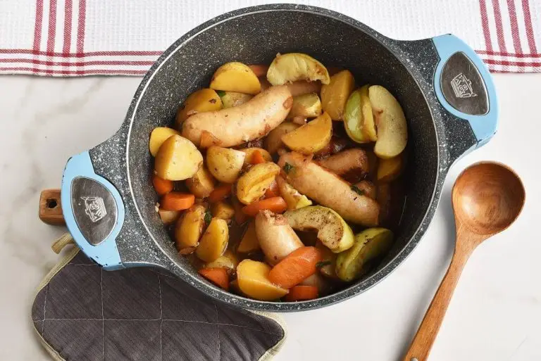 Step 7 - Cider, Apple and Sausage Casserole