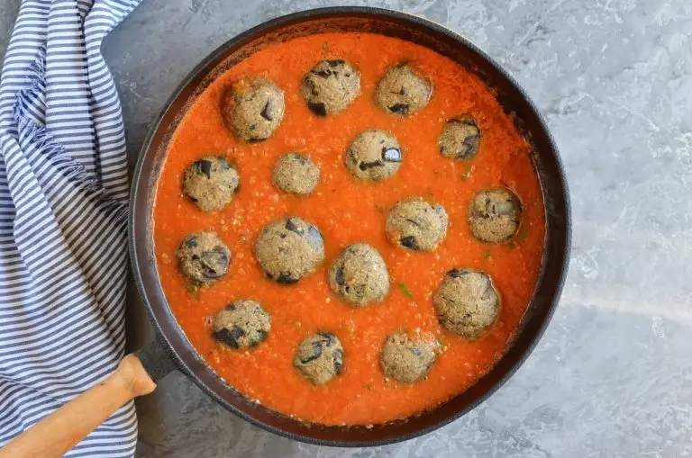 Step 7 - Eggplant Meatballs