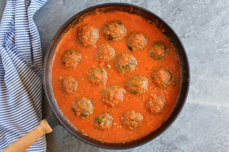 Step 7 - Eggplant Meatballs