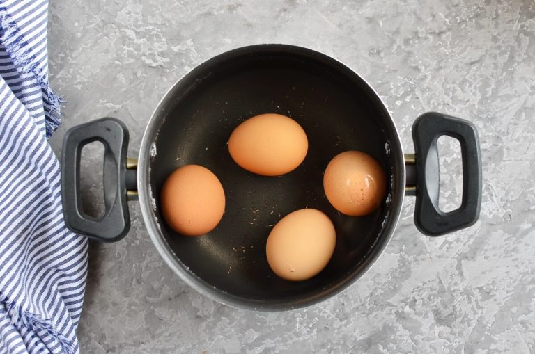 Step 2 - Eggs Mimosa with Olive Paste