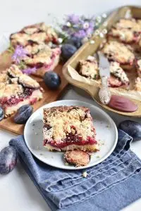 German Damson Plum Cake