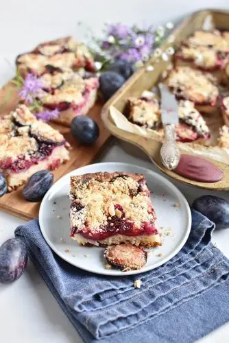 German Damson Plum Cake