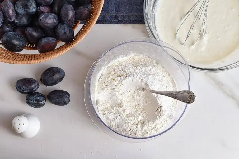 Step 3 - German Damson Plum Cake