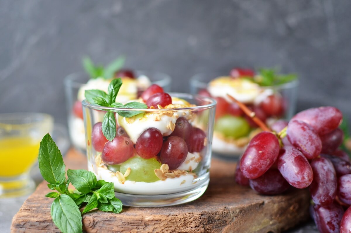 Grape Parfait