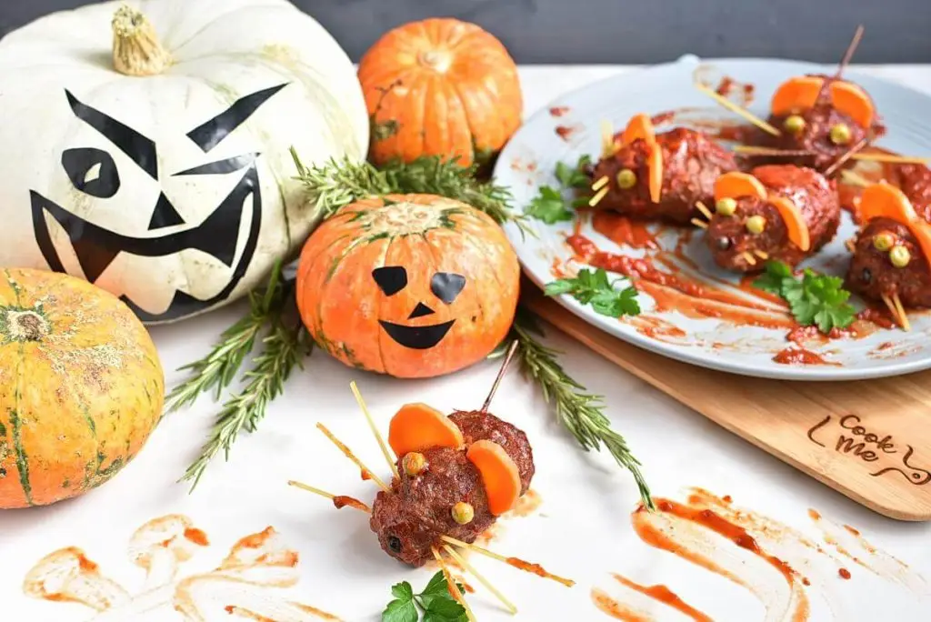 Halloween Bloody Baked Rats