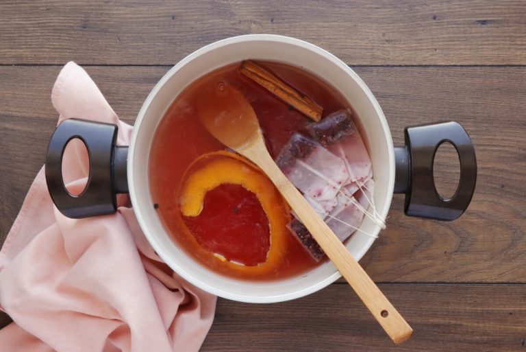 Step 2 - Hibiscus Poached Pears