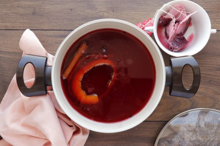 Step 2 - Hibiscus Poached Pears