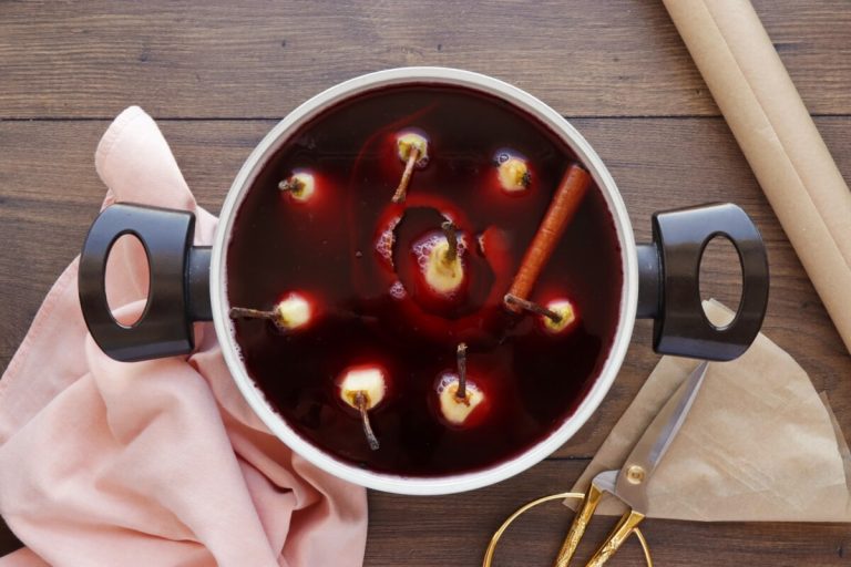 Step 3 - Hibiscus Poached Pears