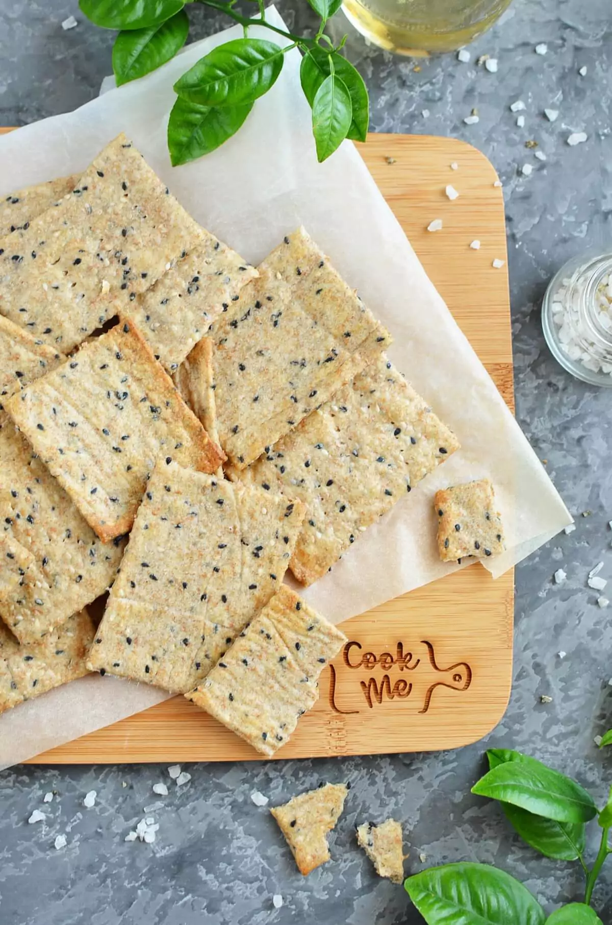 Homemade Whole Wheat Crackers