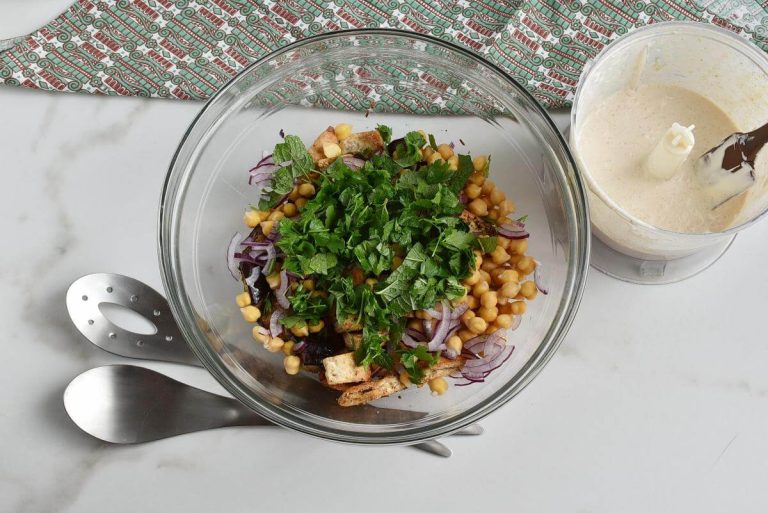 Step 5 - Indian Eggplant Salad