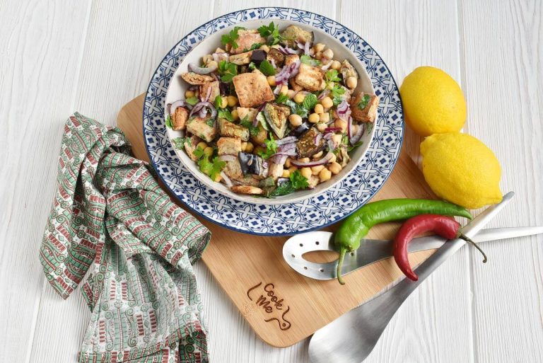 Step 7 - Indian Eggplant Salad